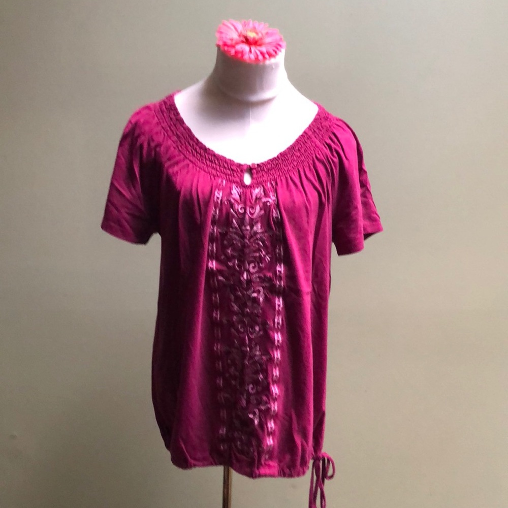 Croft and Borrow short sleeve top.